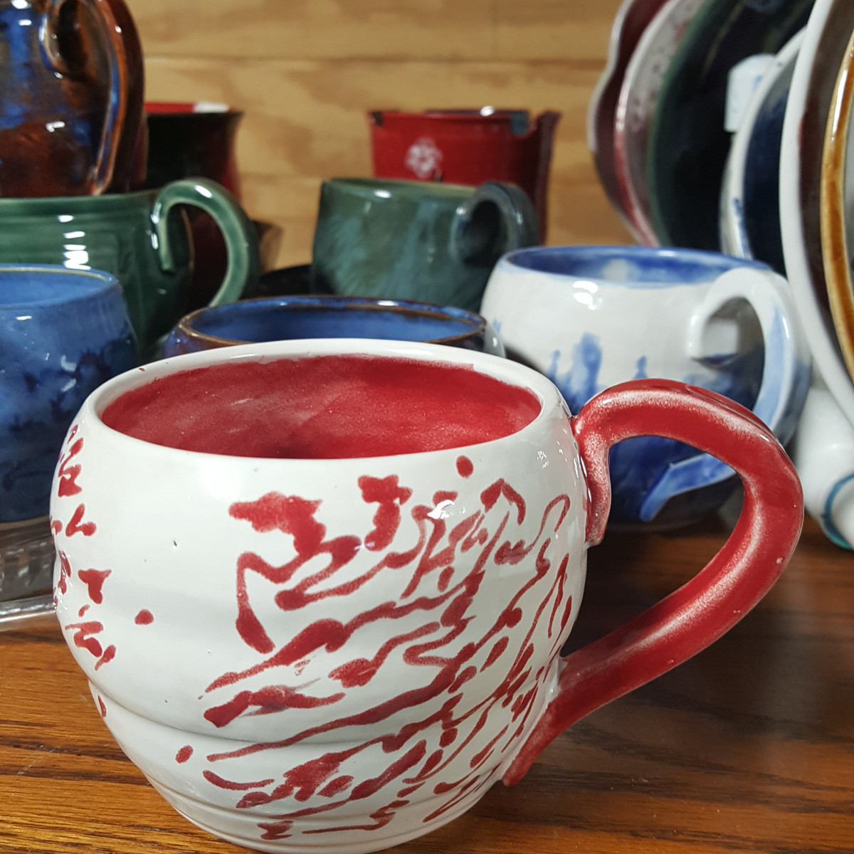 Blue Dinner Set for 5